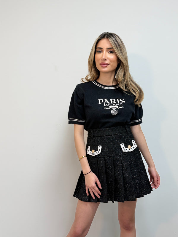 SEALOIR Noir Paris Rok